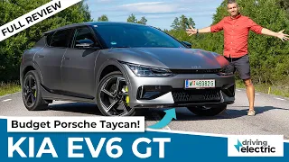 New 2022 Kia EV6 GT electric super saloon review - DrivingElectric