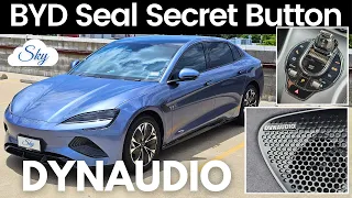 BYD Seal Dynaudio sound test and the not so obvious secret button