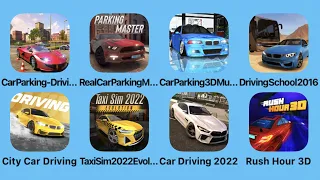 Car Parking-Driving School, Real Car Parking, Car Parking and Park and More Car Games iPad Gameplay