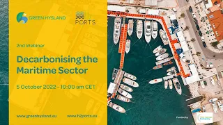 Green Hysland x H2ports Webinar: Decarbonising the Maritime Sector