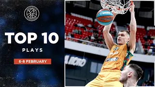 VTB United League Top 10 Plays of the Round | February 6-8, 2023