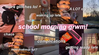school morning grwm!