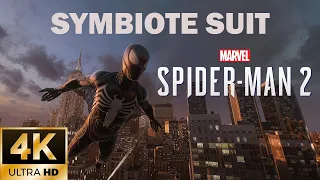 MARVEL'S SPIDER-MAN 2 - FREE ROAM WITH THE SYMBIOTE SUIT  (4K 60 FPS)