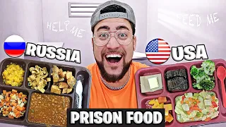 Trying PRISON FOOD From Around The World!
