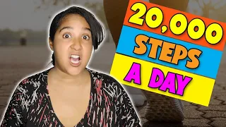 Walking 20000 steps a day for 30 days and heres what happened | 20k step challenge #fatdontalk