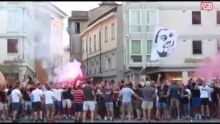 Delije u Reggio Emilia | UEFA MAFIA KOSOVO JE SRBIJA!