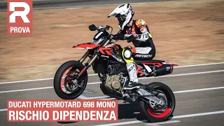 Ducati Hypermotard 698 Mono 2024: test of the motard with the most powerful single-cylinder engine