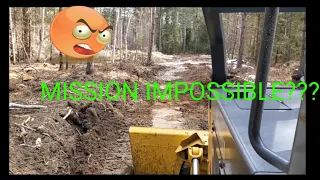 Dozer Vs Half Frozen Road-  Hope This Works