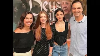 Bruna Marquezine e Marina Ruy Barbosa no Fantástico 07/01/2018