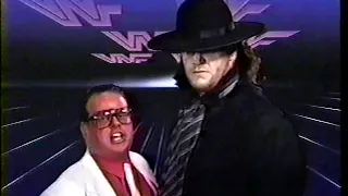 Brother Love & The Undertaker Promo [1991-02-10]