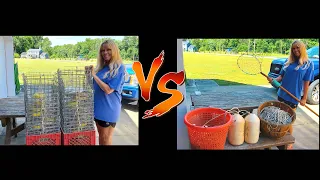 Which is the BEST?!? TROTLINE or CRAB TRAPS