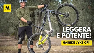 Haibike Lyke CF 11: test della e-mtb leggera e potente!