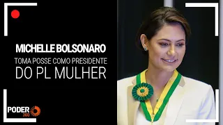 Ao vivo: Michelle Bolsonaro é empossada presidente do PL Mulher