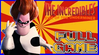 The Incredibles: Rise of the Underminer (PS2) Longplay Full Game No Commentary - Full HD