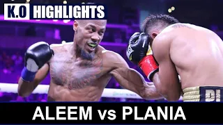 Ra’eese Aleem vs Mike Plania K.O. HIGHLIGHTS