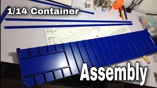 Tamiya 1/14 Trailer Container | Tamiya1/14 40-foot Container  NYK