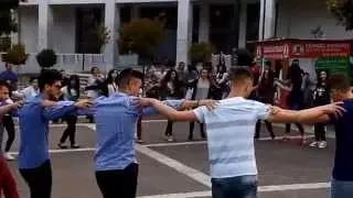Sirtaki dance in Xanthi's Central Square