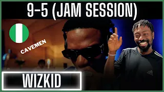 🚨🇳🇬 | Wizkid - 9-5 (Jam Session) ft. The Cavemen | Reaction