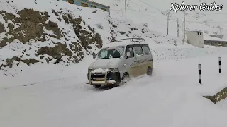heavy snowfall in Kargil U.T. Ladakh | snowfall updates on 25th January 2023