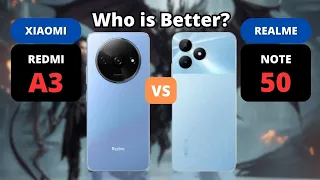 Xiaomi Redmi A3 vs Realme Note 50 | Who is Better? | PHONE COMPARISON