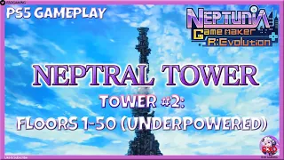 Hyperdimension Neptunia GameMaker R:Evolution - True Neptral Tower Part 1 GAMEPLAY and Kong Island!