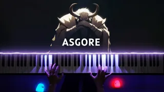 Undertale OST - ASGORE (Piano) + sheet music