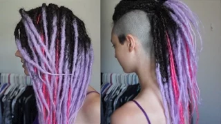 Hair Transformation - Synthetic Dreads!