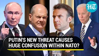 Confused NATO's Biggest Members Contradict Each Other On Camera A Day After Putin Threat? | Ukraine