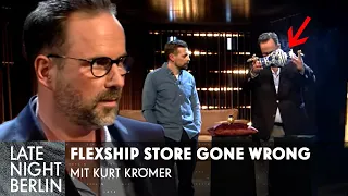 Kurt Krömer verliert die Nerven und will teure Vase zerstören | Late Night Berlin | ProSieben
