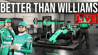 F1 2020 - My Formula 1 Team Is ALREADY Better than Williams | MY TEAM