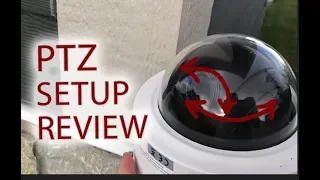 HIKVISION PTZ Mini Dome Security Camera Setup & Review