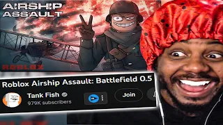 Tankfish Roblox Airship Assault: Battlefield 0.5 WAS NUTS