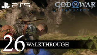 God of War Ragnarök  Walkthrough Part 26 FULL GAME [4K 60FPS PS5]