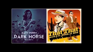 Katy Perry X PSY & SUGA of BTS - Dark Horse X That That (Wafer Stick Mashup)