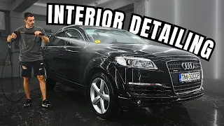 Audi Q7 Interior Detailing - Car Detailing