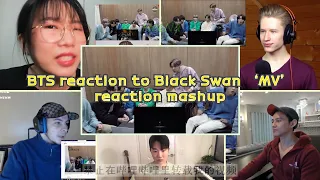 [BTS] BTS reaction to Black Swan ‘MV’ #BANGTAN_BOMB｜reaction mashup