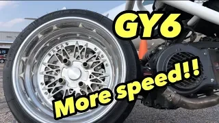 How to make a GY6 faster