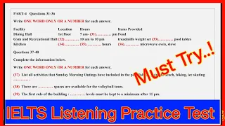 IELTS Listening practice test 2023 with answers | 05-06-2023 @IELTSwithKamal