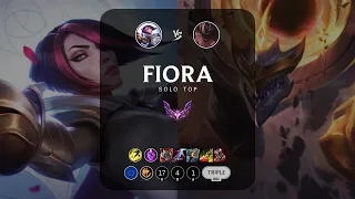 Fiora Top vs Malphite - EUW Master Patch 14.8