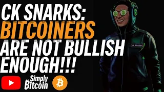 CK SNARKS: Bitcoiners Are Not Bullish Enough