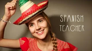 ASMR Relaxing Teacher - Teaching You Spanish