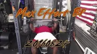 Reverse Band Bench press Day (garage gym training)