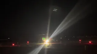 Nighttime Bell 407 Approach, Circling, Landing, Shutdown, Startup and Takeoff(A Late Night Flight)