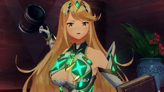 Xenoblade Chronicles 2 Cutscene 056 - Wrong Room, Mythra! - JAPANESE