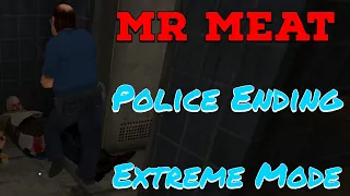 Mr Meat Extreme Mode Full Gameplay in Police Ending