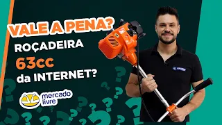 VALE A PENA a Roçadeira 63cc vendida pela Internet?