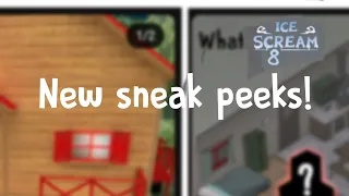 ice Scream 8 new sneak peeks! (official sneak peeks)