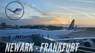 Trip Report | New York Newark - Frankfurt | Lufthansa Economy Class | Boeing B747-8