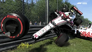 F1 2021 - Crash Compilation #3 (PS5 UHD) [4K60FPS]