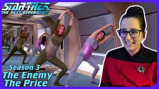 🖖STAR TREK TNG 3x7-8 The Enemy | The Price REACTION